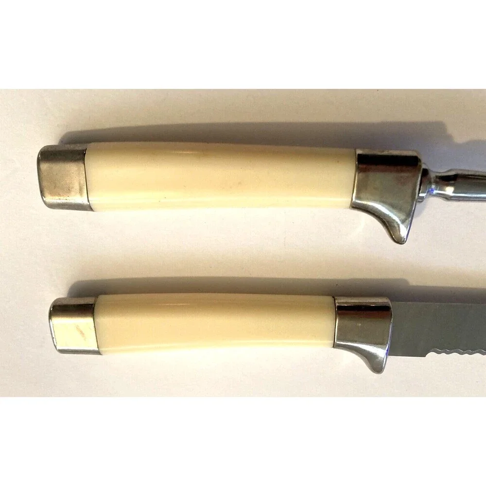 Vintage Emdeko Sheffield England Cutlery Set Desert Flower Stainless Steel